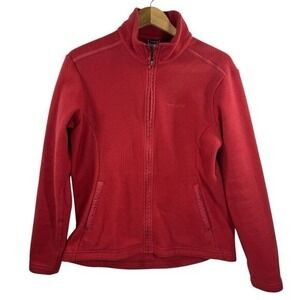 PATAGONIA Senchilla Womens Sweater Full Zip Fleece Outdoor Red Size Large
